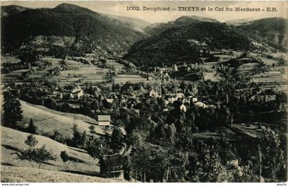 CPA Dauphiné - THEYS et le Col du Merdaret (247174)