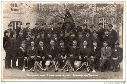 THIERS FANFARE DES PREVOYANTS DE L'AVENIR DE THIERS (CARTE PHOTO)