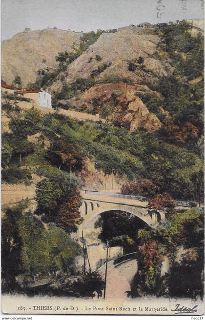 Thiers - Le Pont Saint-Roch et la Margeride