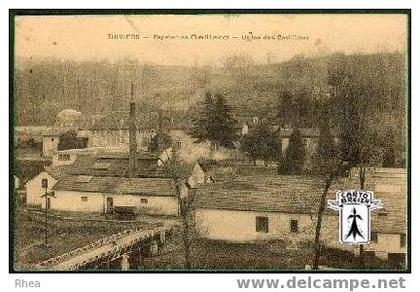 24 Thiviers - THIVIERS - Papeterie Gaillard - Usine des Castilloux - cpa