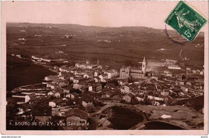 CPA Thizy - Bourg-de-Thizy - Vue Generale (1036386)