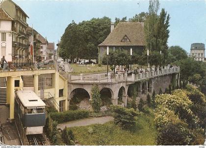 CPSM Thonon les Bains Le Funiculaire