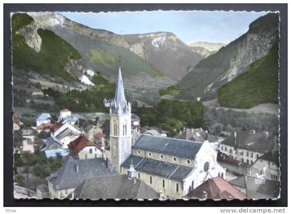 74 Thorens-Glières vue aerienne eglise    D74D  K74282K  C74282C RH036574