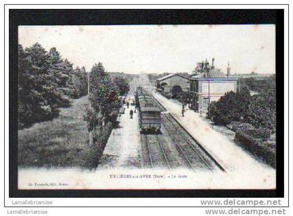 27 - TILLIERES SUR AVRE - LA GARE