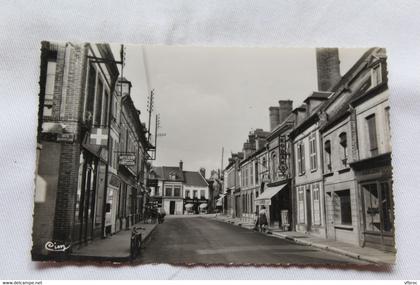 Cpsm 1965, Tillières sur Avre, rue de Paris, Eure 27