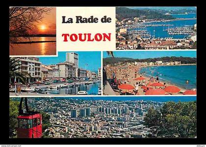 83 - Toulon - La Rade de Toulon - Multivues - CPM - Voir Scans Recto-Verso