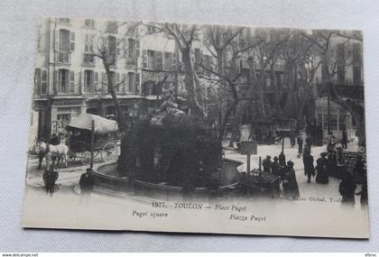 Toulon, place Puget, Var 83