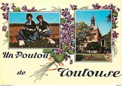 31 - Toulouse - Un poutou de Toulouse - Multivues - Folklore - CPM - Voir Scans Recto-Verso