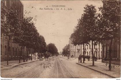 CPA TOURCOING Rue Faidherbe (805624)