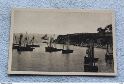 Tréboul, bateaux au mouillage, Finistère 29