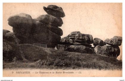 Trégastel - Le Chameau et la Roche Branlante