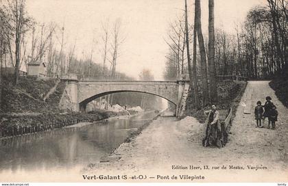 93 Vert Galant Tremblay en France CPA le pont de Villepinte