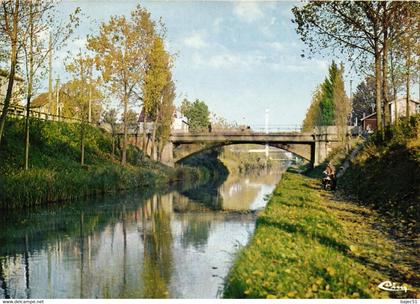 Tremblay en France - le canal de l'Ourq