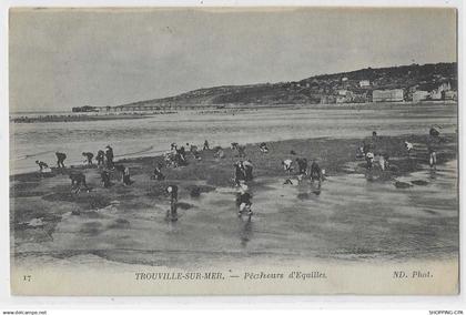 14 - Trouville - Pêcheurs d'équilles - Animée