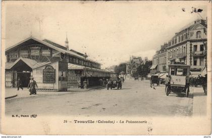 CPA TROUVILLE - La Poissonnerie (141358)