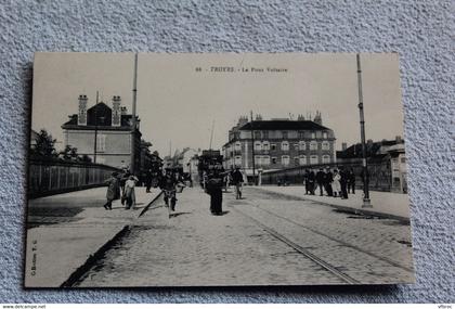 Troyes, le pont Voltaire, Aube 10