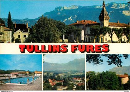 38 - Tullins Fures - Multivues - Piscine - CPM - Carte Neuve - Voir Scans Recto-Verso