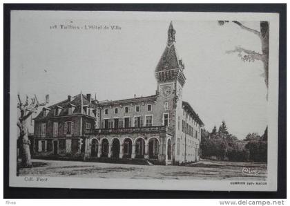 38 Tullins mairie hotel de ville sépia    D38D  K38517K  C38517C RH041797