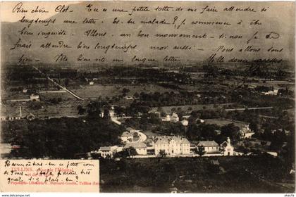 CPA Tullins - Vue de l'Hopital et de la Gare FRANCE (961777)