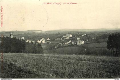 uriménil * a vol d'oiseau * village