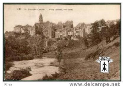 19 Uzerche - 30. Uzerche (Corrèze) - Vieux Château, vue Ouest - cpa