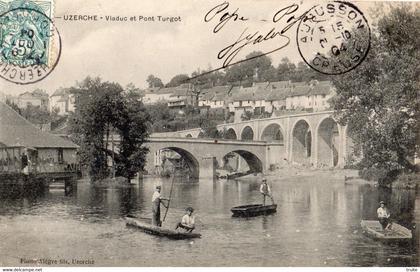 UZERCHE VIADUC ET PONT TURGOT