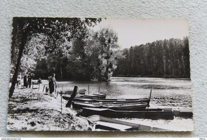 E245, Cpsm, Vaires sur Marne, un beau coin de pêche, Seine et Marne 77