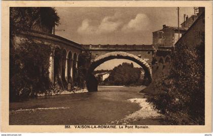 CPA VAISON-LA-ROMAINE Le Pont Romain (1086285)