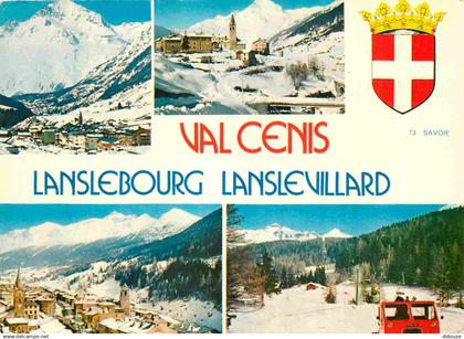 73 - Val Cenis - Multivues - Blasons - CPM - Voir Scans Recto-Verso