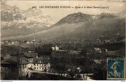 CPA Les FOntaines D'Ugine - Ugine et le Mont Charvin (2414 m) (989035)