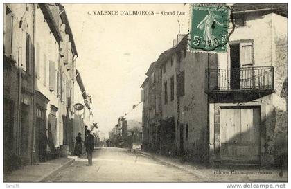 Valence d'Albigeois 81 - Grand Rue