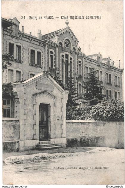 CPA Carte Postale  France Bourg-de-Péage  Ecole supérieure de Garçons  VM56464