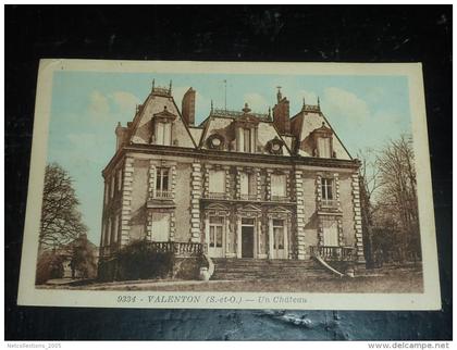 VALENTON - UN CHATEAU - 94 VAL DE MARNE (Q)