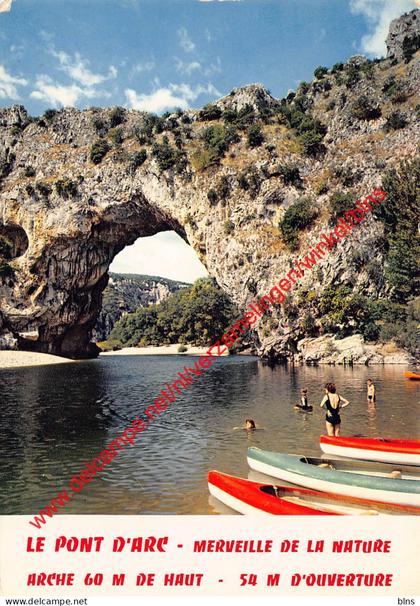 Le Pont d'Arc - Vallon Pont d'Arc - (7) Ardèche