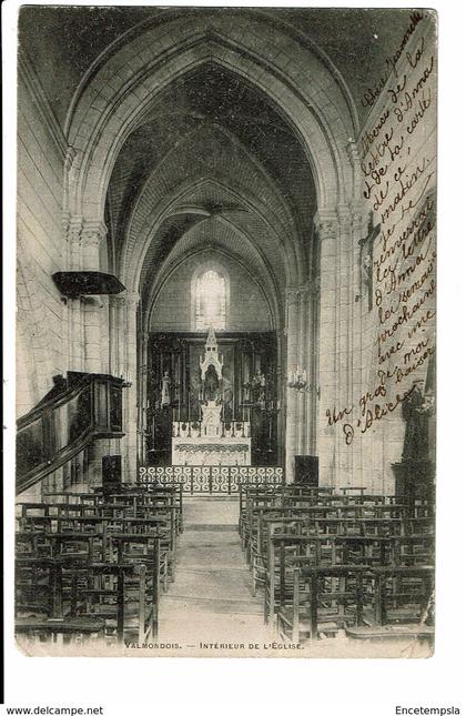 CPA - Cartes postales -France- Valmondois - Intérieur de l'Eglise-1903- S4485