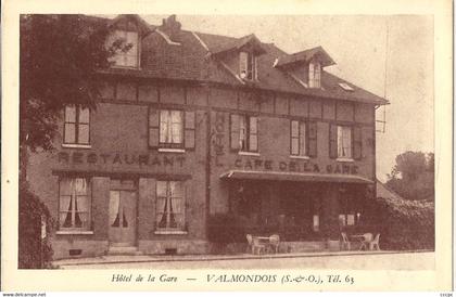 CPA Valmondois Hôtel de la Gare