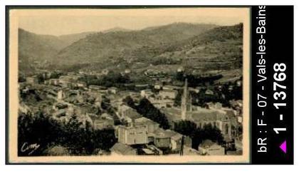 07 Vals-les-Bains - L'Ardèche Illustrée - 4 - VALS-les-BAINS Vue Générale - cpsm -  /  D07D  K07331K  C07331C