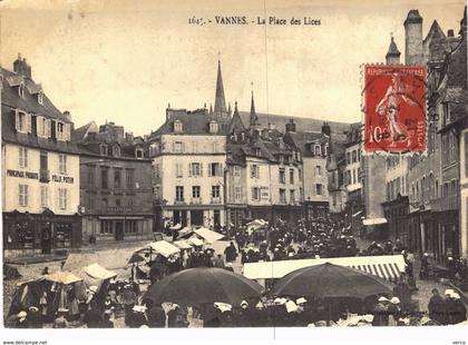 Carte postale ancienne de VANNES