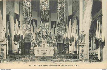 92 - Vanves - intérieur de l'Eglise Saint Remy - CPA - Voir Scans Recto-Verso