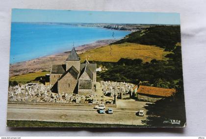 Cpm, Varengeville sur mer, église saint Valery et cimetière marin, Seine maritime 76