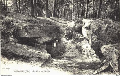 Carte Postale ancienne de  VAUMOISE, La cave du Diable