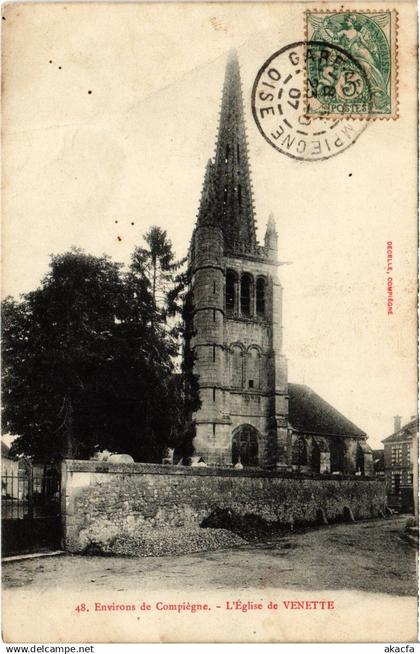 CPA Venette Église (1187625)