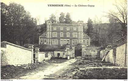 Carte Postale ancienne de  VERBERIE - Chateau CAPPY