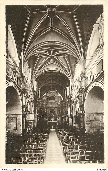 33 - Verdelais - Intérieur de l'Eglise - La Nef - CPA - Voir Scans Recto-Verso