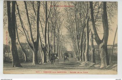 VERDUN SUR GARONNE - Entrée de la Ville