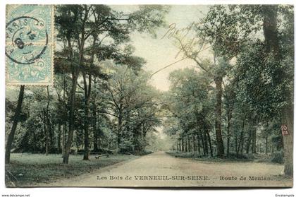 CPA - Carte Postale - France - Le Bois de Verneuil sur Seine - Route de Meulan   (D13305)