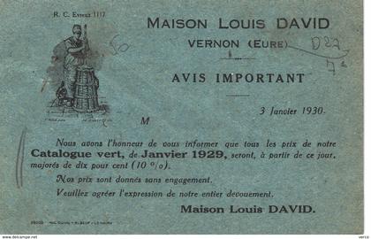 Carte postale ancienne de VERNON