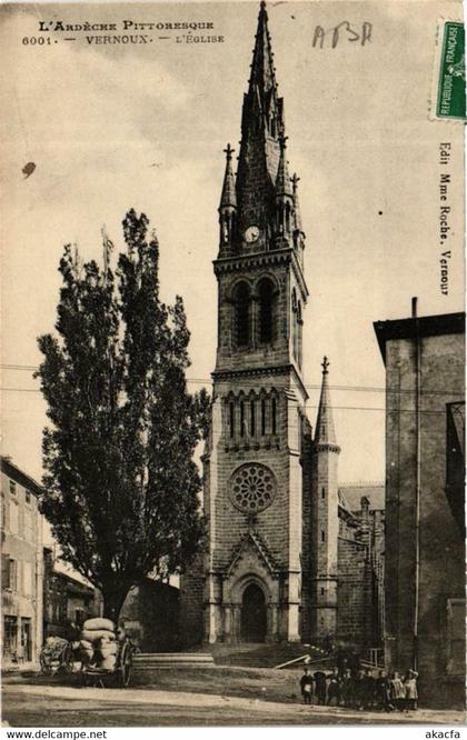 CPA AK VERNOUX L'Église (660823)