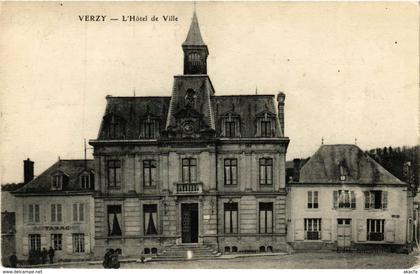 CPA VERZY-L'Hotel de Ville (346627)