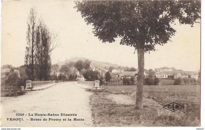 Vesoul - Route de Frotey et la Motte